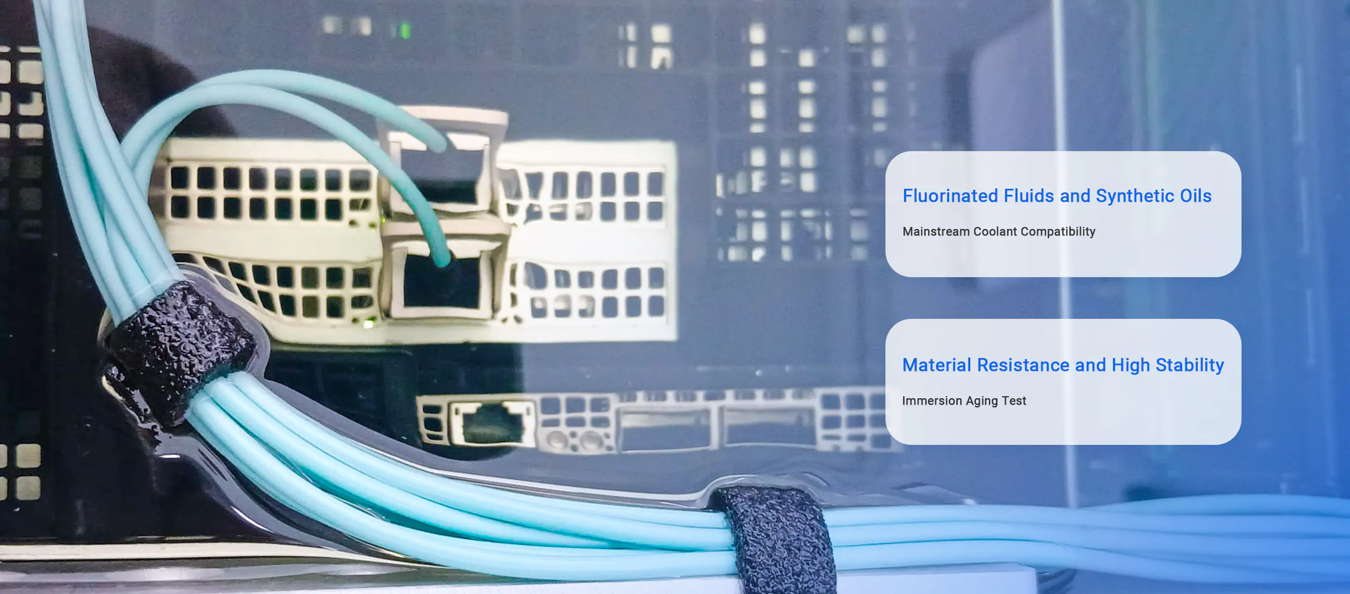 400GBASE-SR4 OSFP Flat Top 850nm 100m MMF Liquid/Immersion Cooling Transceiver with 3m MPO-12/APC Female Type A Pigtail detail