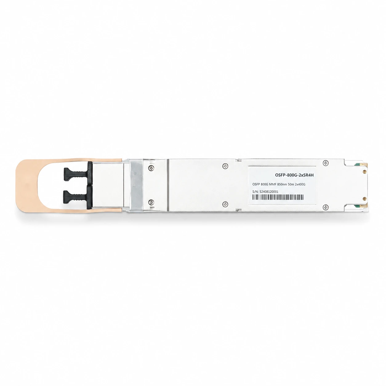 NVIDIA/Mellanox Coding Target MMA4Z00-NS 800G OSFP 2xSR4/SR8 InfiniBand NDR Transceiver with Broadcom DSP & Broadcom VCSEL... view 3