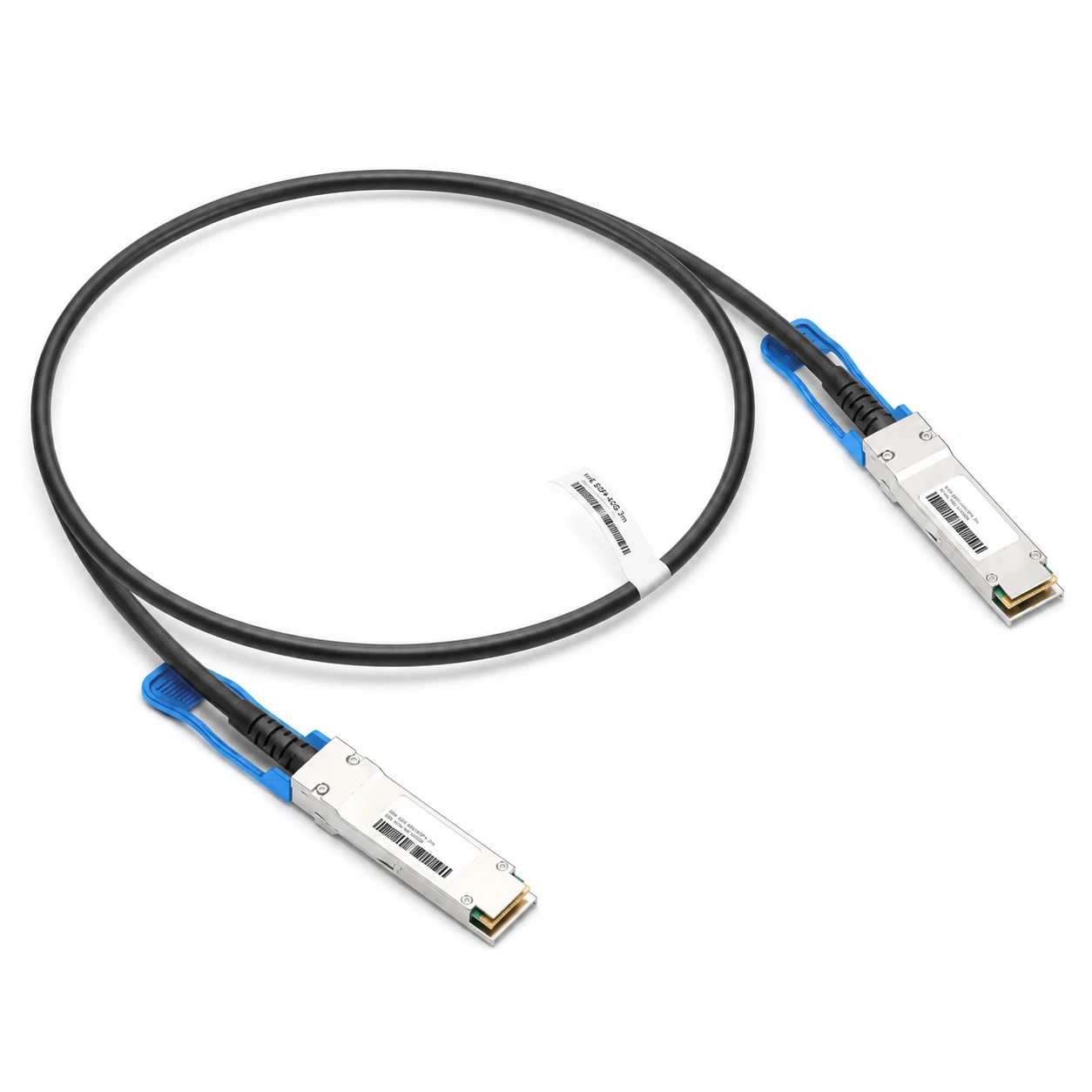 1m (3ft) 100G QSFP28 Passive Direct Attach Copper Twinax Cable for Cisco 30AWG