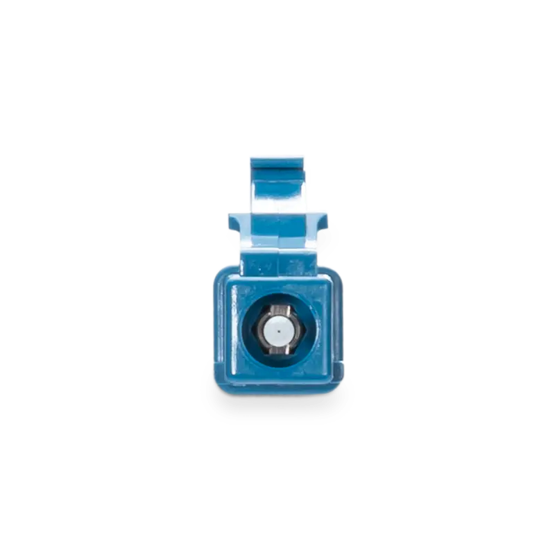 1m (3ft) OS2 LC UPC to LC UPC Simplex PVC (OFNR) 2.0mm G.657.A2 Fiber Optic Patch Cable view 2