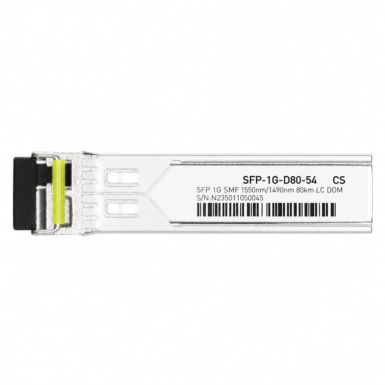 1000BASE-D80-54 SFP TX-1550nm/RX-1490nm 80km SMF Module for Cisco view 2