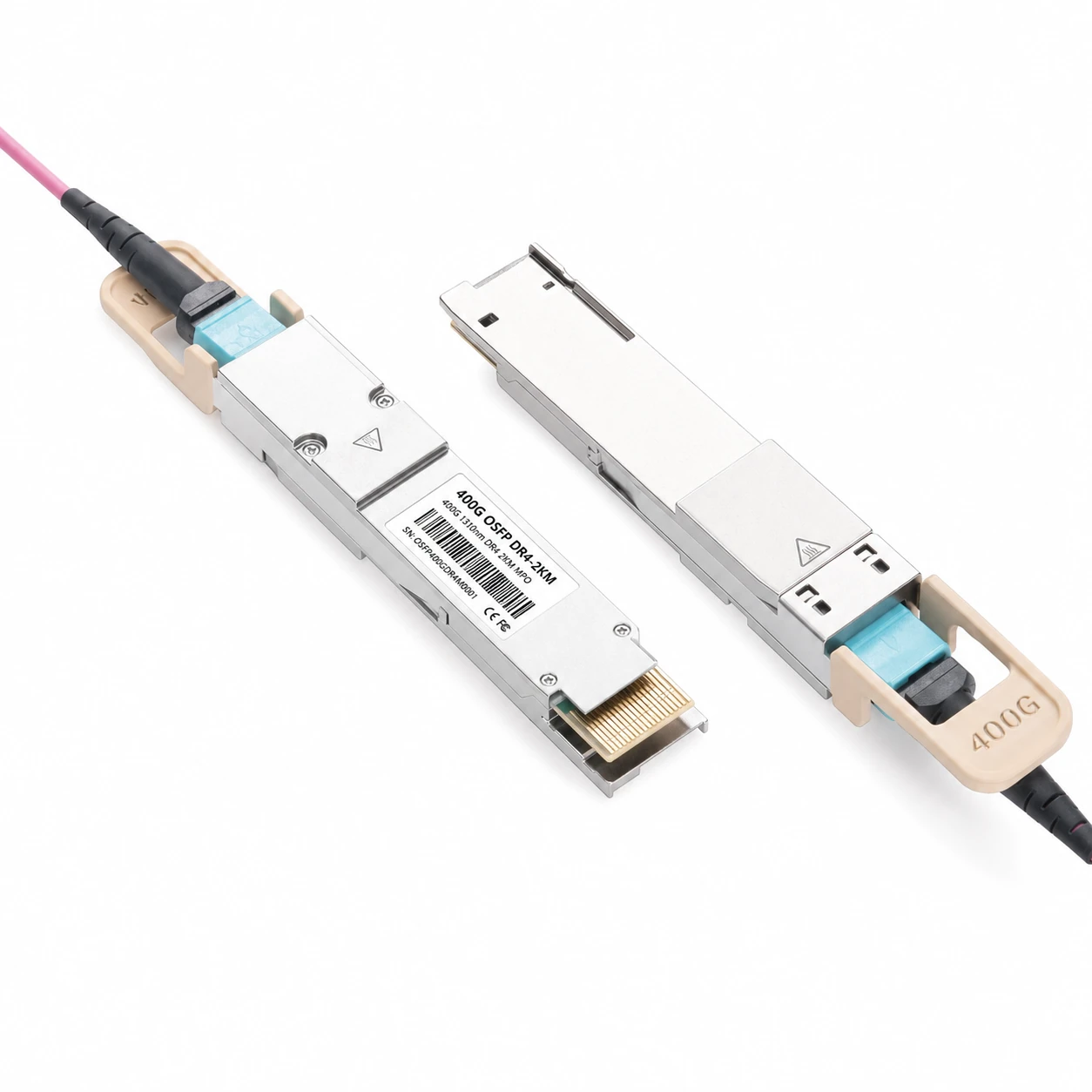 Arista Coding Target QDD-400G-VSR4 Compatible Broadcom DSP & Broadcom VCSEL 400GBASE-VR4 QSFP-DD 850nm 50m Ethernet... view 7