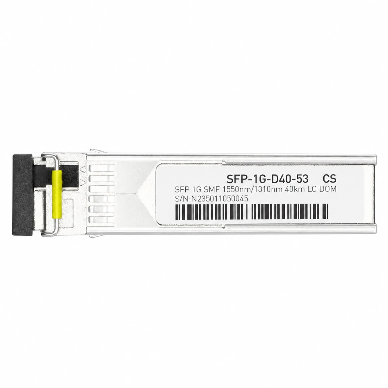 1000BASE-D40-53 SFP TX-1550nm/RX-1310nm 40km SMF Module for Cisco view 2