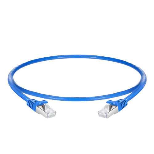 0.3m Cat6 Snagless RJ45 Shielded (SFTP) PVC CM Ethernet Cable, 26AWG 100% Pure...