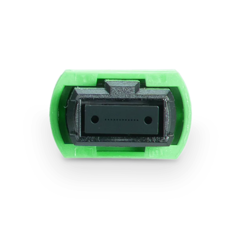 10m (33ft) MPO-16 APC Female to 2 MPO-8 UPC Female Multimode Passive Splitter Fiber Cable view 3