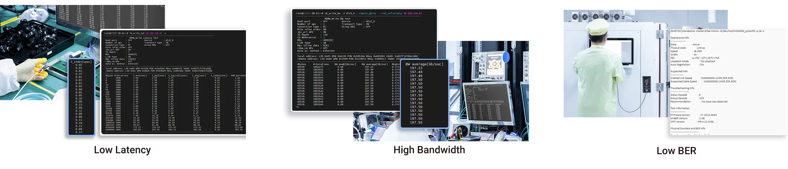 Mellanox Coding Target MFS1S50-H001E InfiniBand HDR 200G QSFP56 AOC Splitter Cable 1m detail