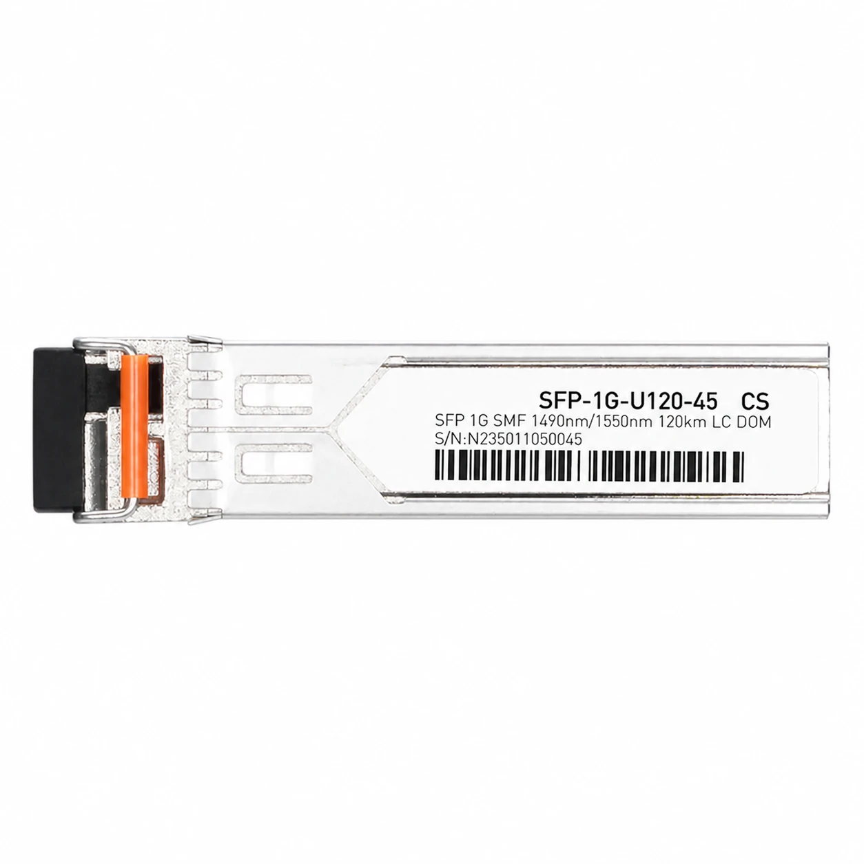 1000BASE-U120-45 SFP TX-1490nm/RX-1550nm 120km SMF Module for Cisco view 2