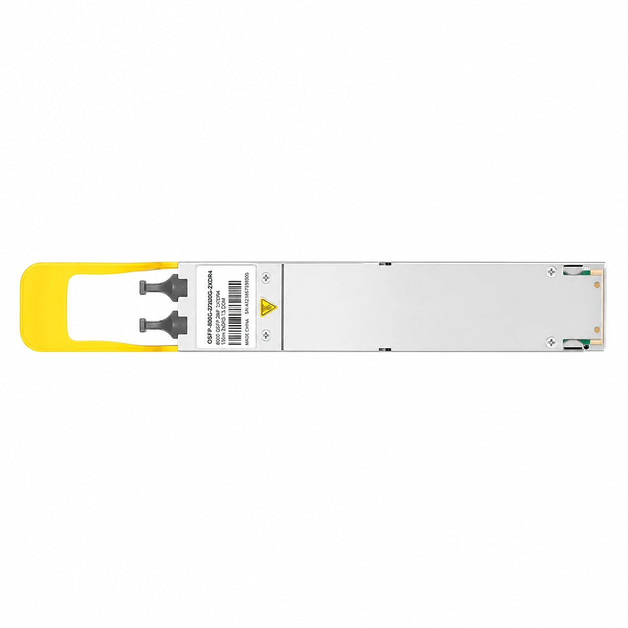 NVIDIA/Mellanox Coding Target MMS4X00-NS-FLT 800G OSFP 2xDR4/DR8 100m InfiniBand NDR Transceiver view 2