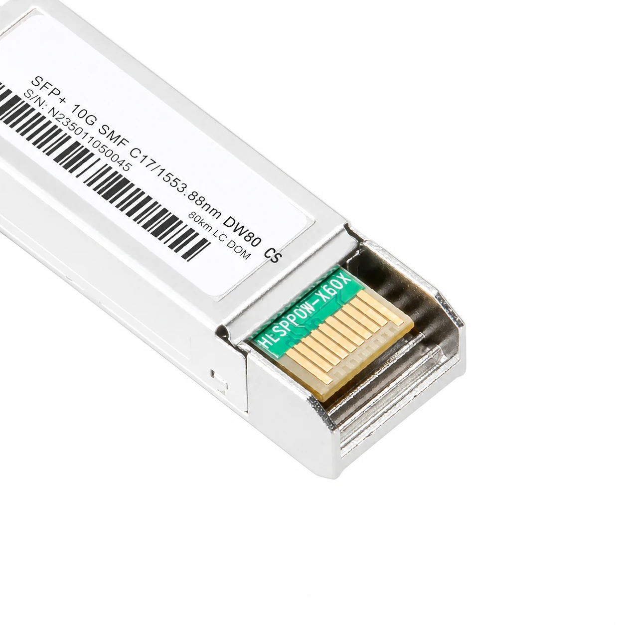 10GBASE-DW80 SFP+ C17~C61 80km SMF Module for Cisco view 4