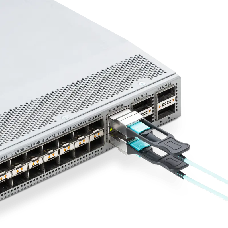 40GBASE-CSR4 QSFP+ 850nm 300m MMF Module for Cisco view 6