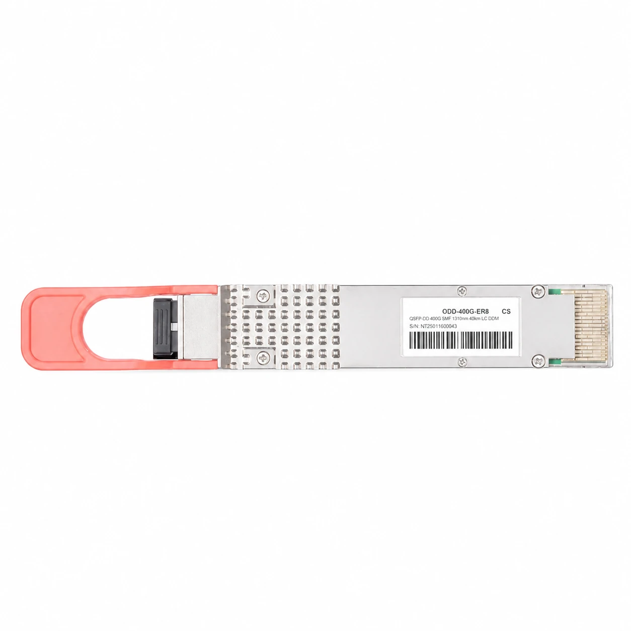 NVIDIA/Mellanox Compatible 400GBASE-ER8 QSFP-DD PAM4 1310nm 40km Optical Transceiver view 2
