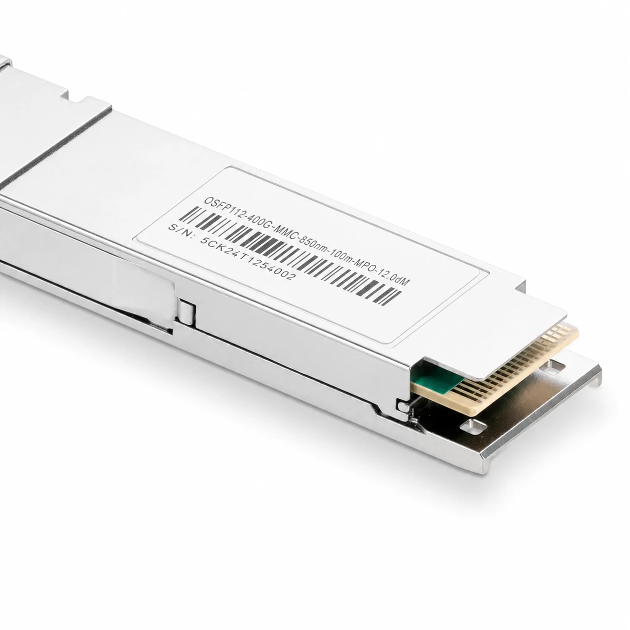 NVIDIA/Mellanox Coding Target MMA1Z00-NS400 QSFP112 400G SR4 InfiniBand NDR Transceiver with Broadcom DSP & Broadcom VCSEL view 5