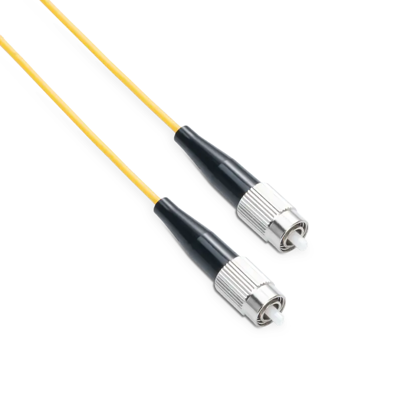 1m (3ft) OS2 FC UPC to FC UPC Simplex PVC (OFNR) 2.0mm Fiber Optic Patch Cable view 3