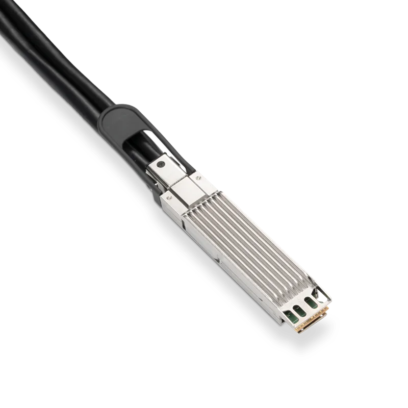 MCP7Y00-N002 Compatible 2m Infiniband NDR DAC Splitter Cable 800G(Finned Top) to 2x400G(Flat Top) view 3