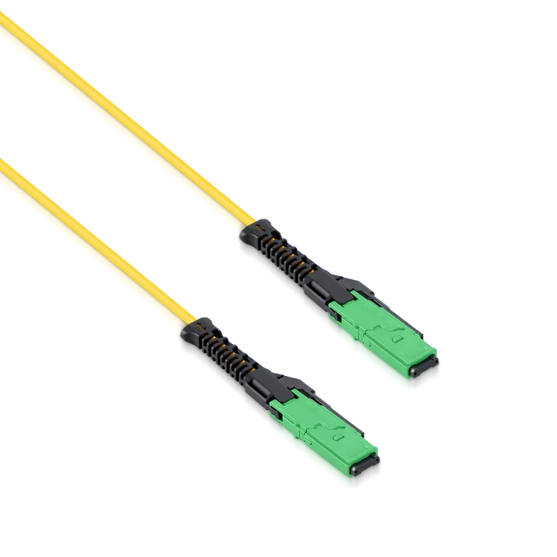 1m (3ft) 16-Fiber MMC-16 APC Female to 2xMPO-8 APC Female Single-Mode Breakout Cable for High-Density Data Center Cabling view 2