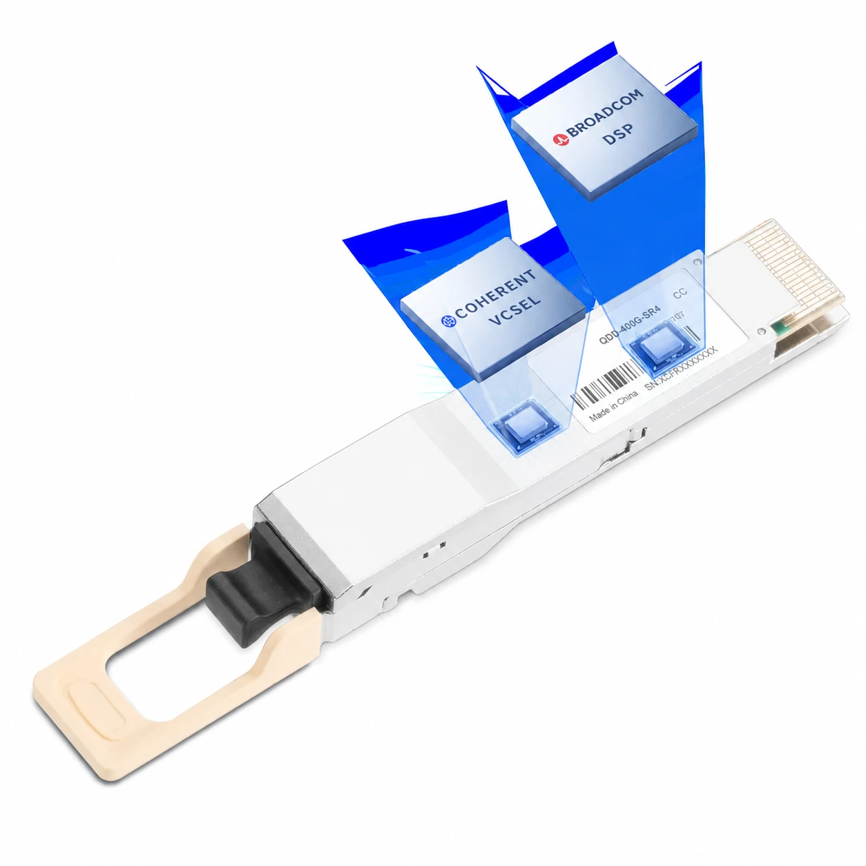 NVIDIA/Mellanox QDD-400G-SR4 400G QSFP-DD SR4