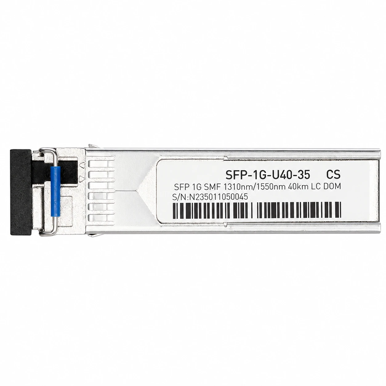1000BASE-U40-35 SFP TX-1310nm/RX-1550nm 40km SMF Module for Cisco view 2