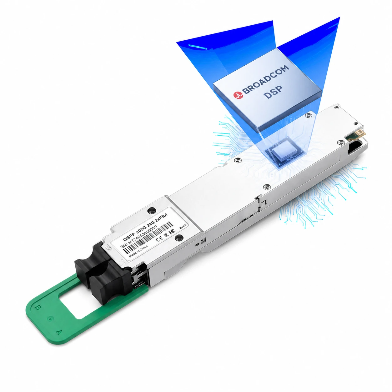 980-9I30L-00N000 OSFP-800G-2xFR4H 800G Twin-port