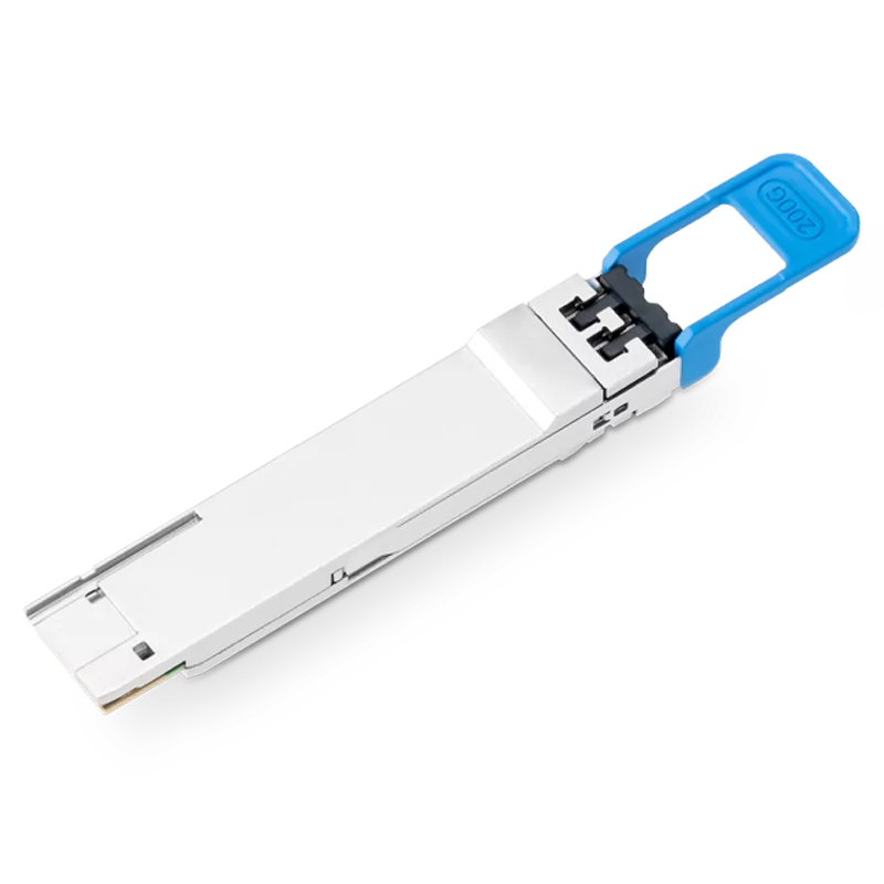 Juniper Compatible 200G QSFP-DD 2xLR4 1310nm 10km SMF Optical Transceiver Module view 3