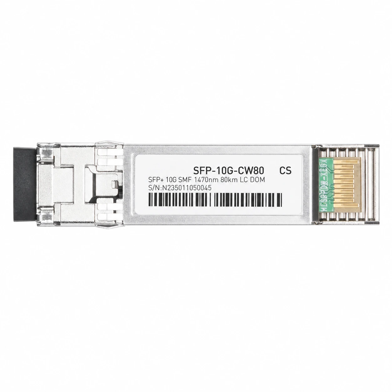 10GBASE-CW80 SFP+ 1470~1610nm 80km SMF Module for Cisco view 2