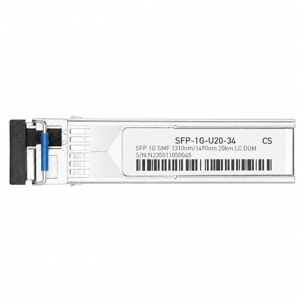 1000BASE-U20-34 SFP TX-1310nm/RX-1490nm 20km SMF Module for Cisco view 2