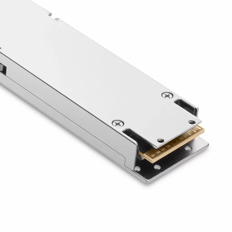 NVIDIA/Mellanox Compatible 1.6T 2xFR4 OSFP224 RHS/Flat Top Silicon Photonics SMF Optical Transceiver for Liquid-Cooled... view 4