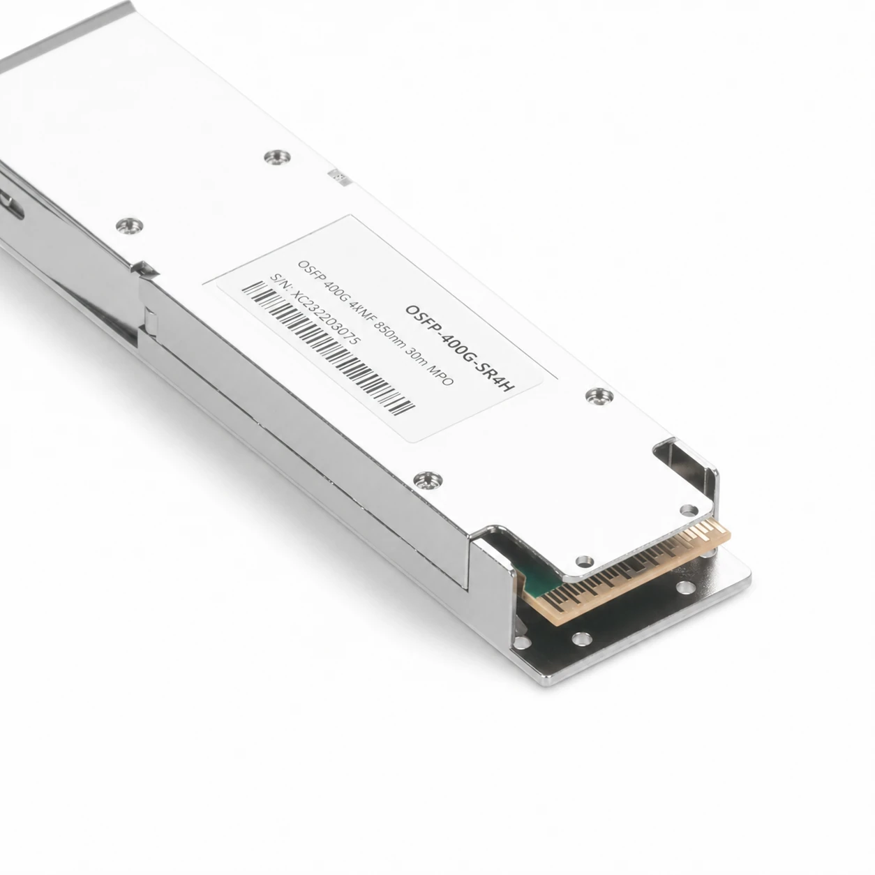 NVIDIA/Mellanox Coding Target MMA4Z00-NS400 400G OSFP SR4 InfiniBand NDR Transceiver with Broadcom DSP & VCSEL view 4