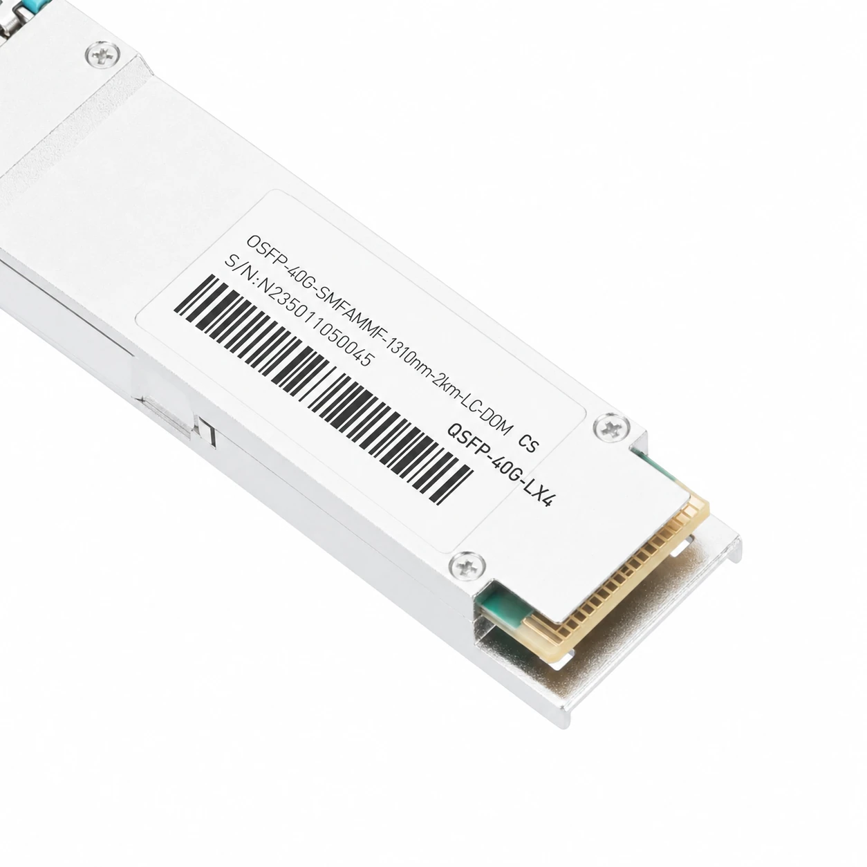 40GBASE-LX4 QSFP+ 1310nm 150m（OM3）2km（SMF） MMF/SMF Module for Cisco view 4