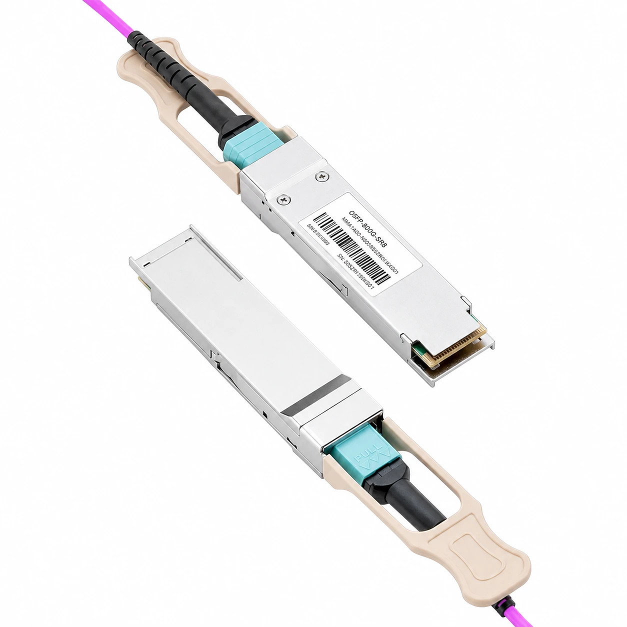 NVIDIA/Mellanox Compatible 100GbE SR2 QSFP56 850nm 100m MPO/MTP-12 UPC Ethernet Optical Transceiver Module for MMF view 6