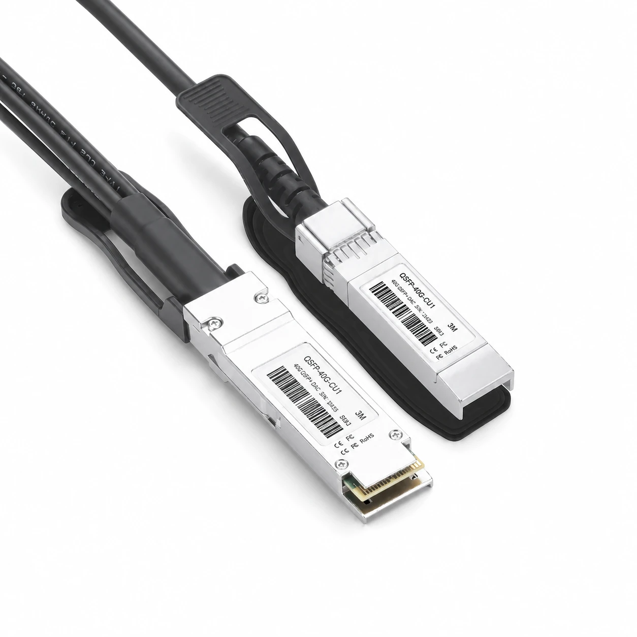 1m (3ft) 40G QSFP+ Passive Direct Attach Copper Twinax Cable for Cisco 30AWG view 3