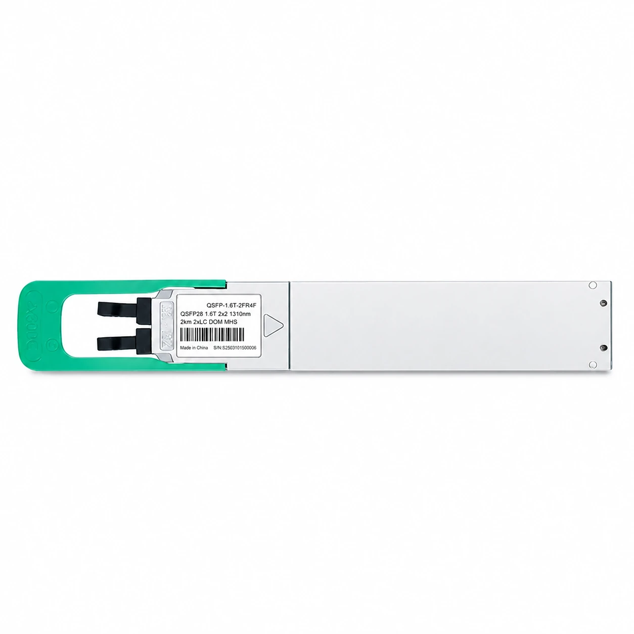 NVIDIA/Mellanox Compatible 1.6T 2xFR4 OSFP224 RHS/Flat Top Silicon Photonics SMF Optical Transceiver for Liquid-Cooled... view 3