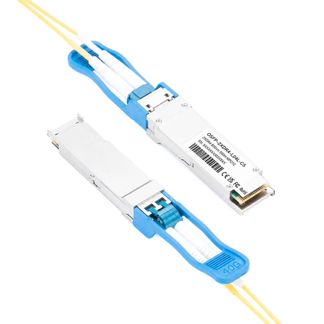 40GBASE-LR4L QSFP+ 1310nm 2km SMF Module for Cisco view 6