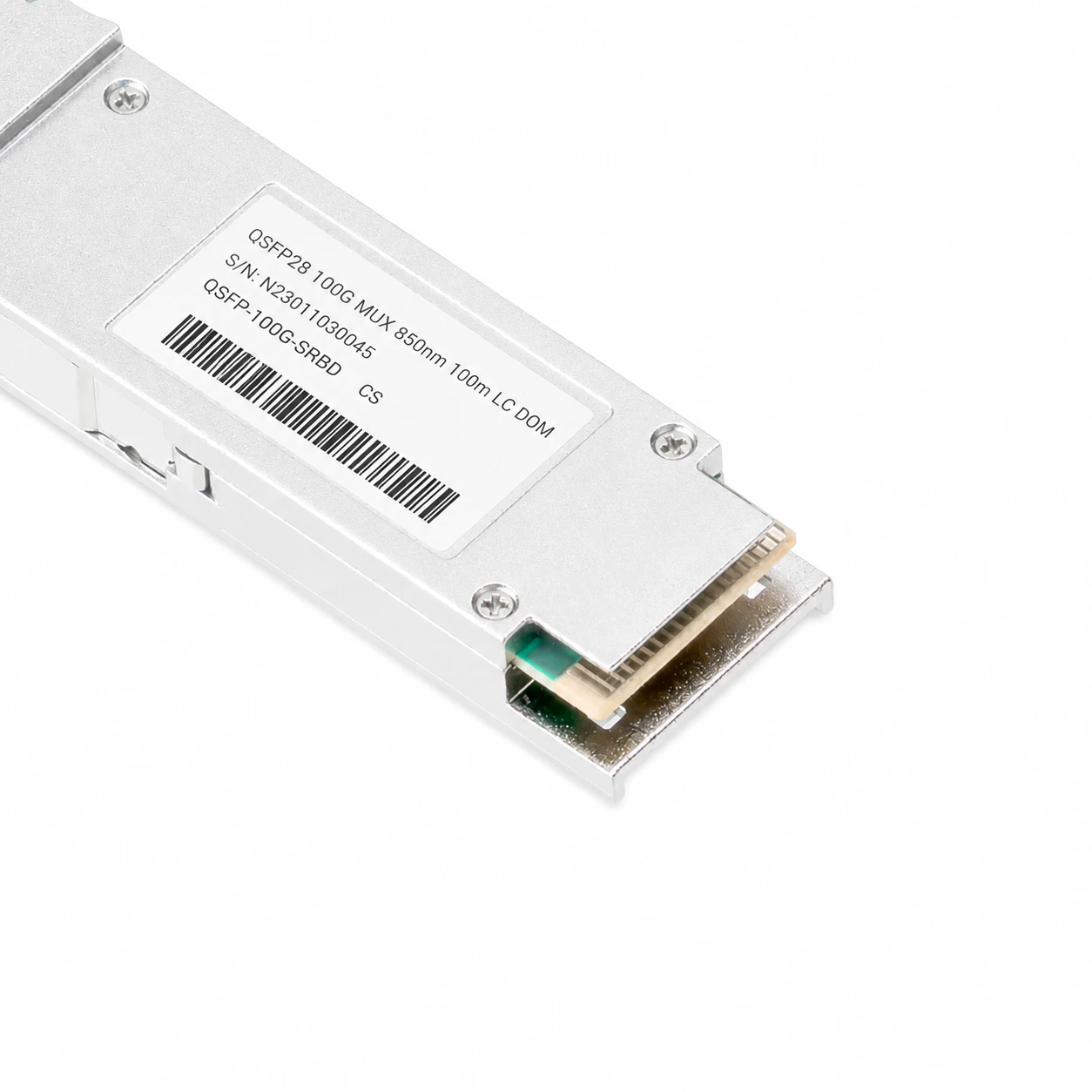 100GBASE-SRBD QSFP28 850nm 70m (OM3) /100m (OM4) /150m (OM5) MMF Module for Arista view 4