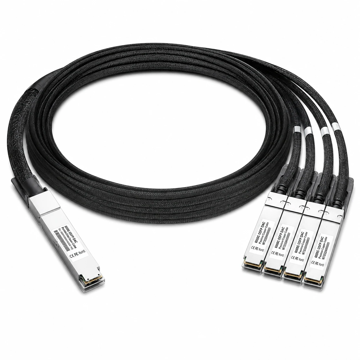 NVIDIA/Mellanox Coding Target MCA7J75-N004 (980-9I76G-00N004) Compatible 4m (13ft) Infiniband NDR 800G OSFP (Octal Small... view 2