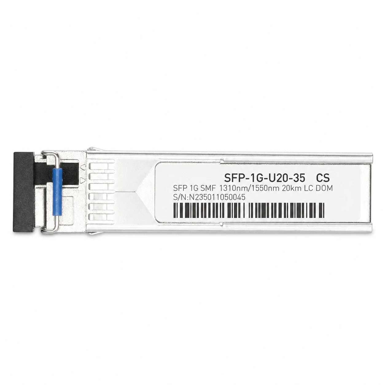 1000BASE-U20-35 SFP TX-1310nm/RX-1550nm 20km SMF Module for Cisco view 2