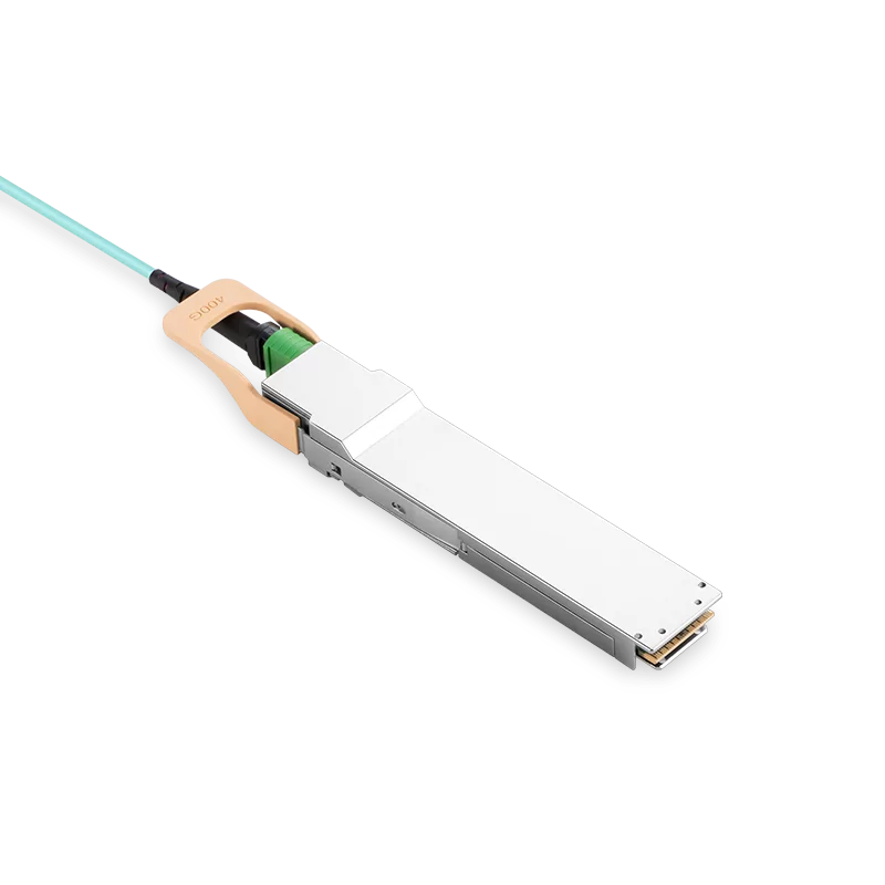 NVIDIA/Mellanox Coding Target InfiniBand HDR OSFP 200G(Flat Top) to QSFP56 200G(Flat Top) AOC Cable 3m view 3