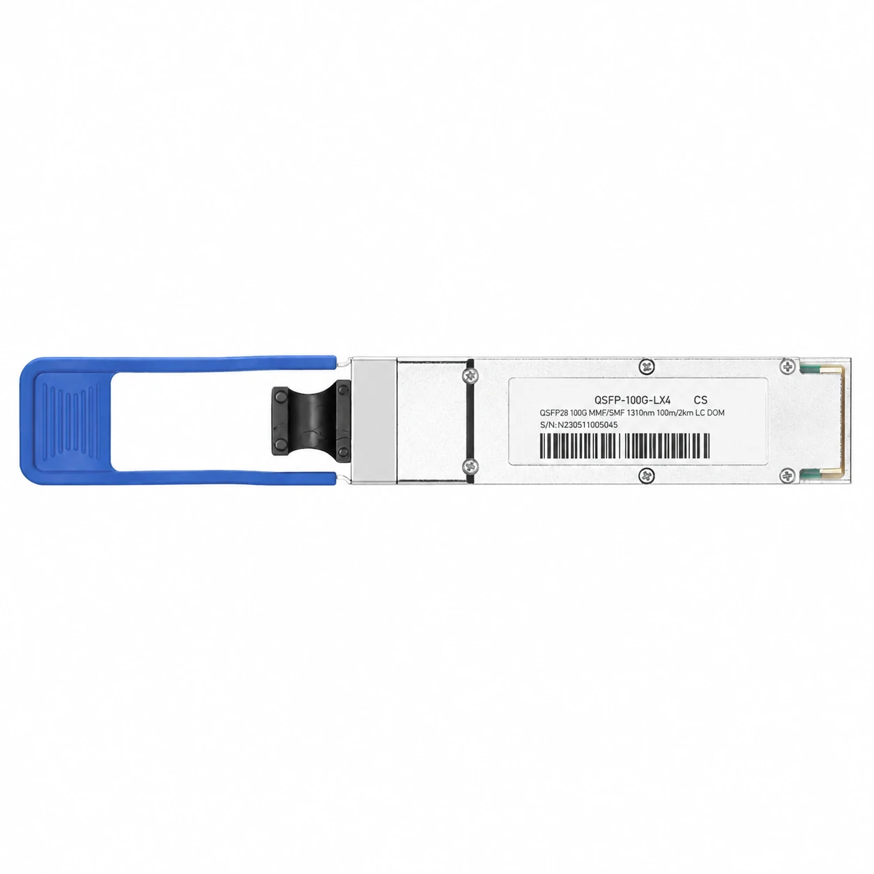 100GBASE-LX4 QSFP28 1310nm 2km/100m SMF/MMF Module for Arista view 2