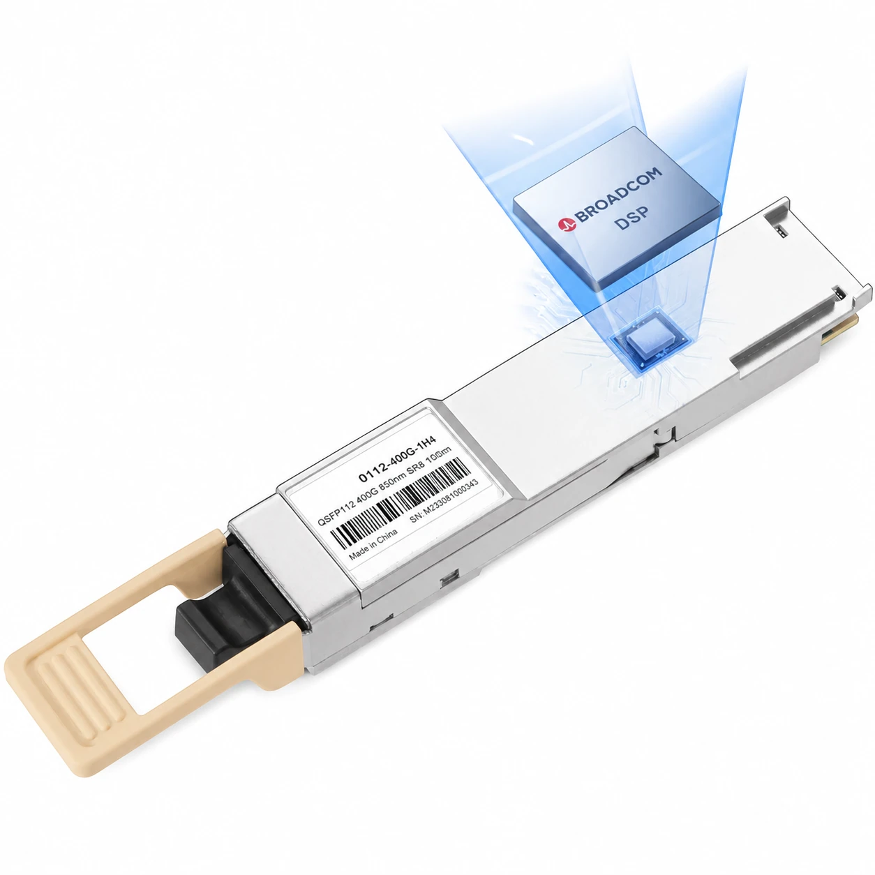 980-9I693-F4NS00 Q112-400G-VR4 400G QSFP112 VR4