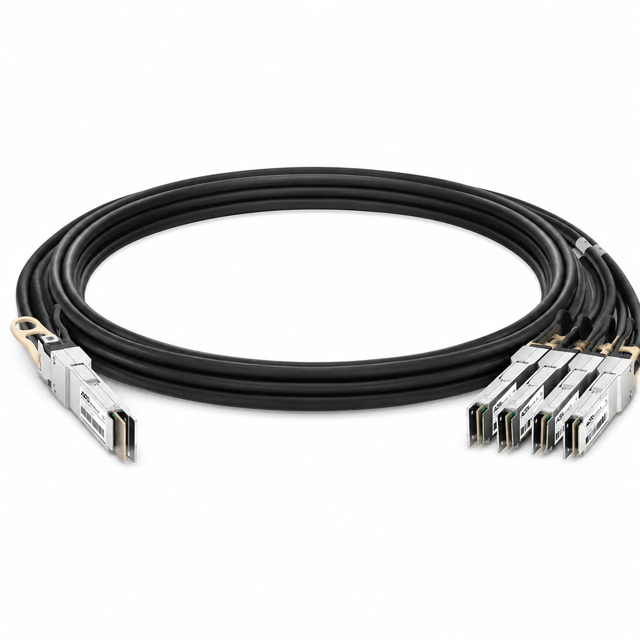 400G QSFP-DD to 4xQSFP56 1–3m DAC Q4Q56-400G-CU1