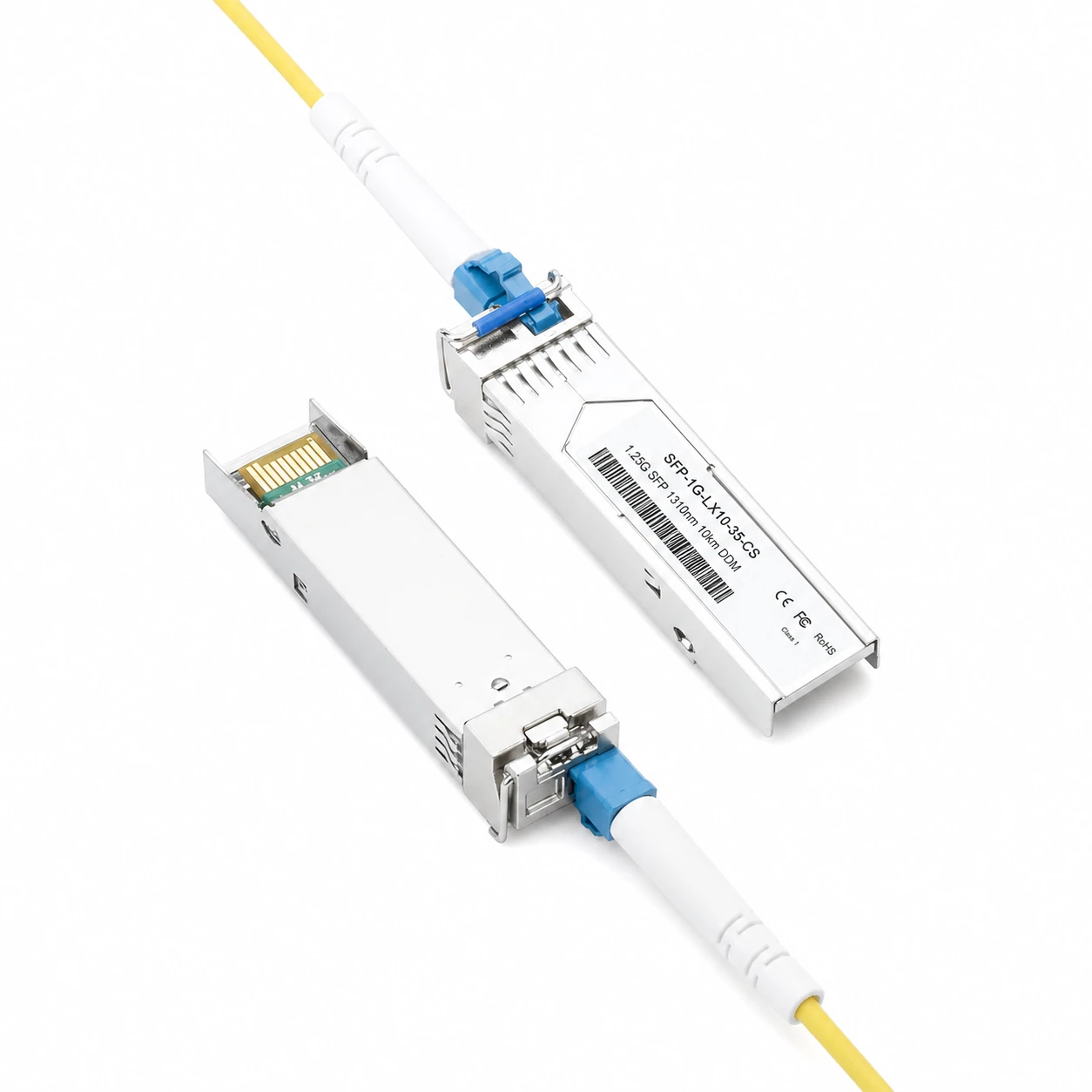 1000BASE-U10-35 SFP TX-1310nm/RX-1550nm 10km SMF Module for Cisco view 6