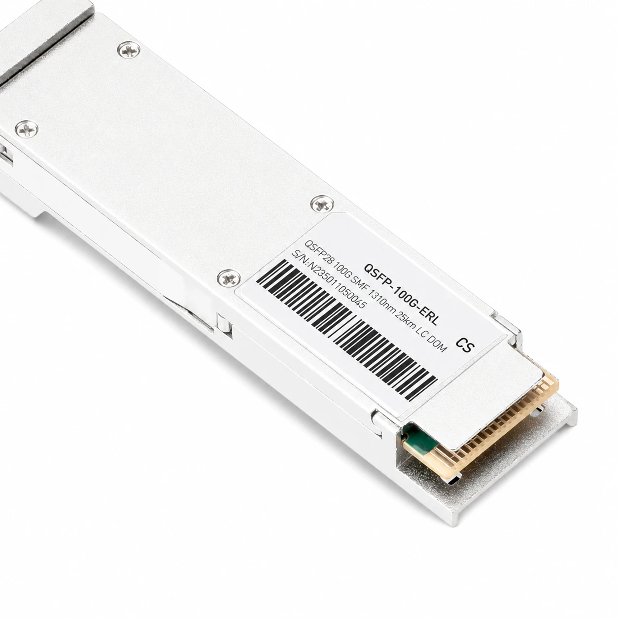 100GBASE-ERL QSFP28 Single Lambda 1310nm 25km SMF Module for Arista view 4