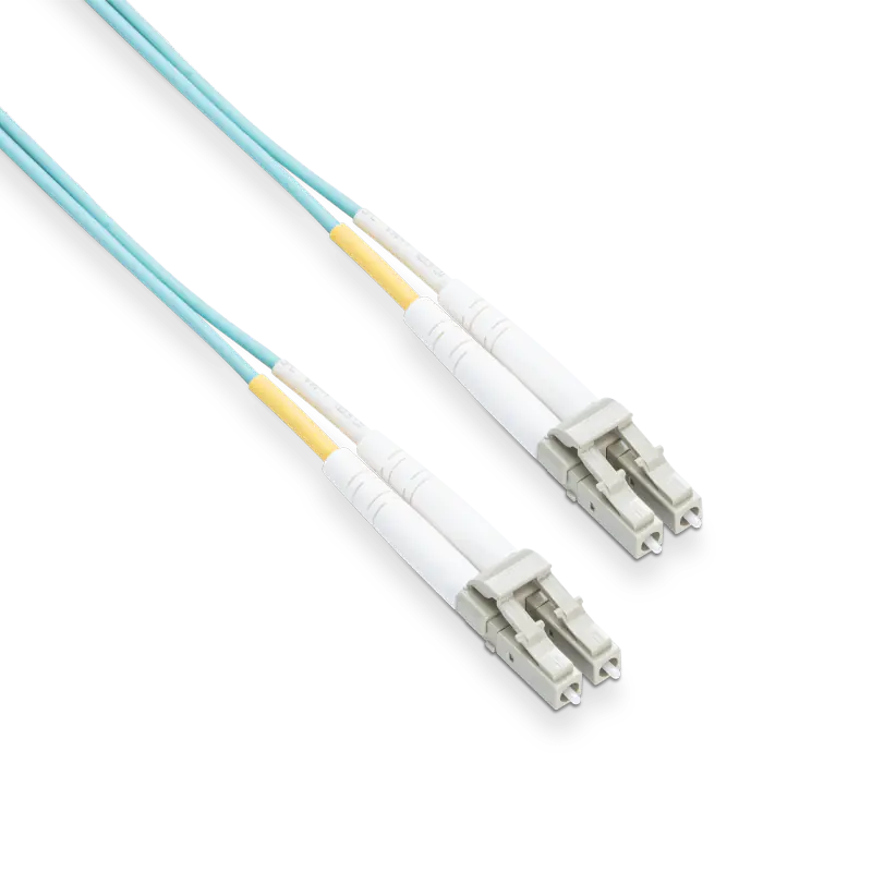 1m (3ft) OM3 LC UPC to LC UPC Duplex LSZH 2.0mm Fiber Optic Patch Cable view 3