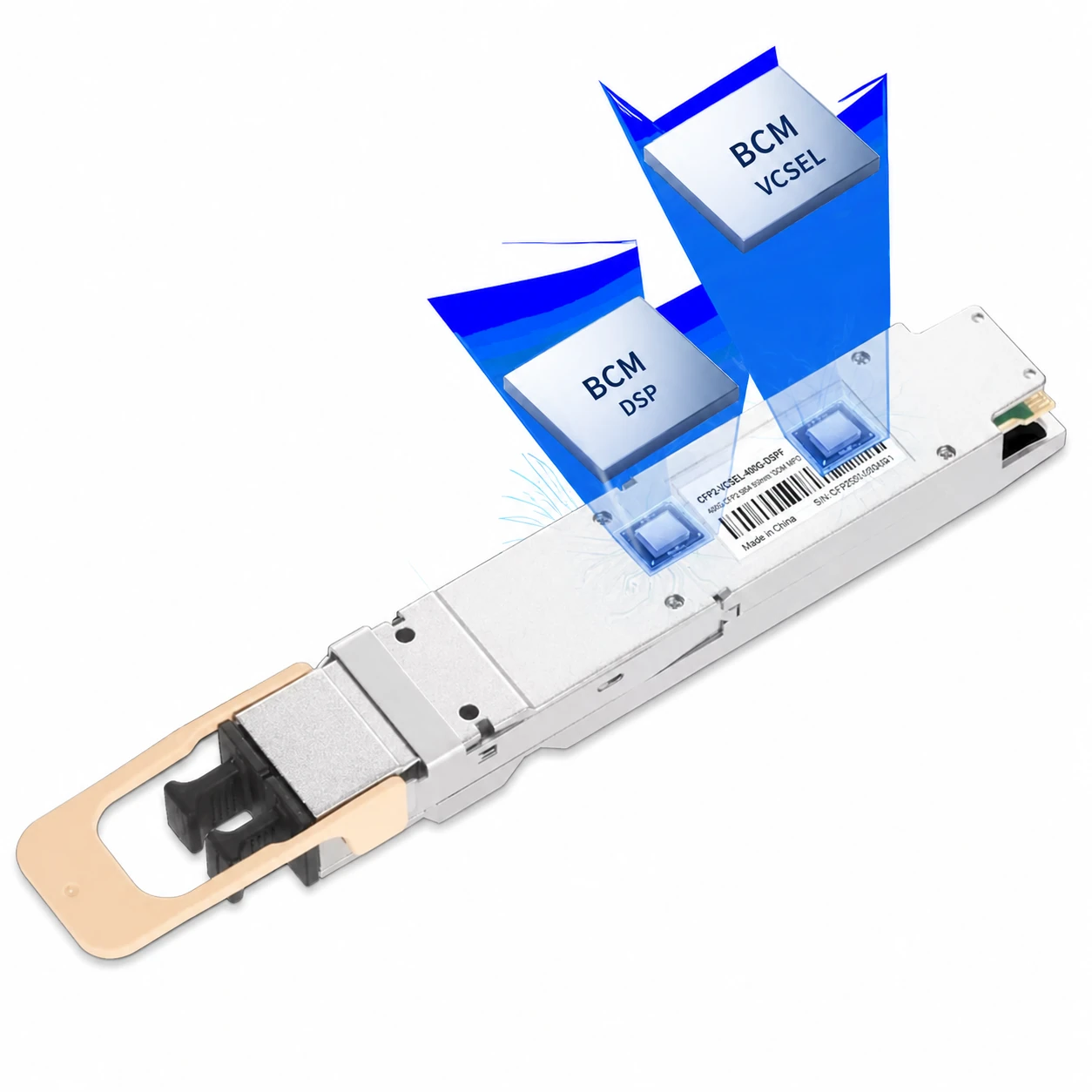 980-9I510-F4NS00 OSFP-800G-2xVR4 800G Twin-port
