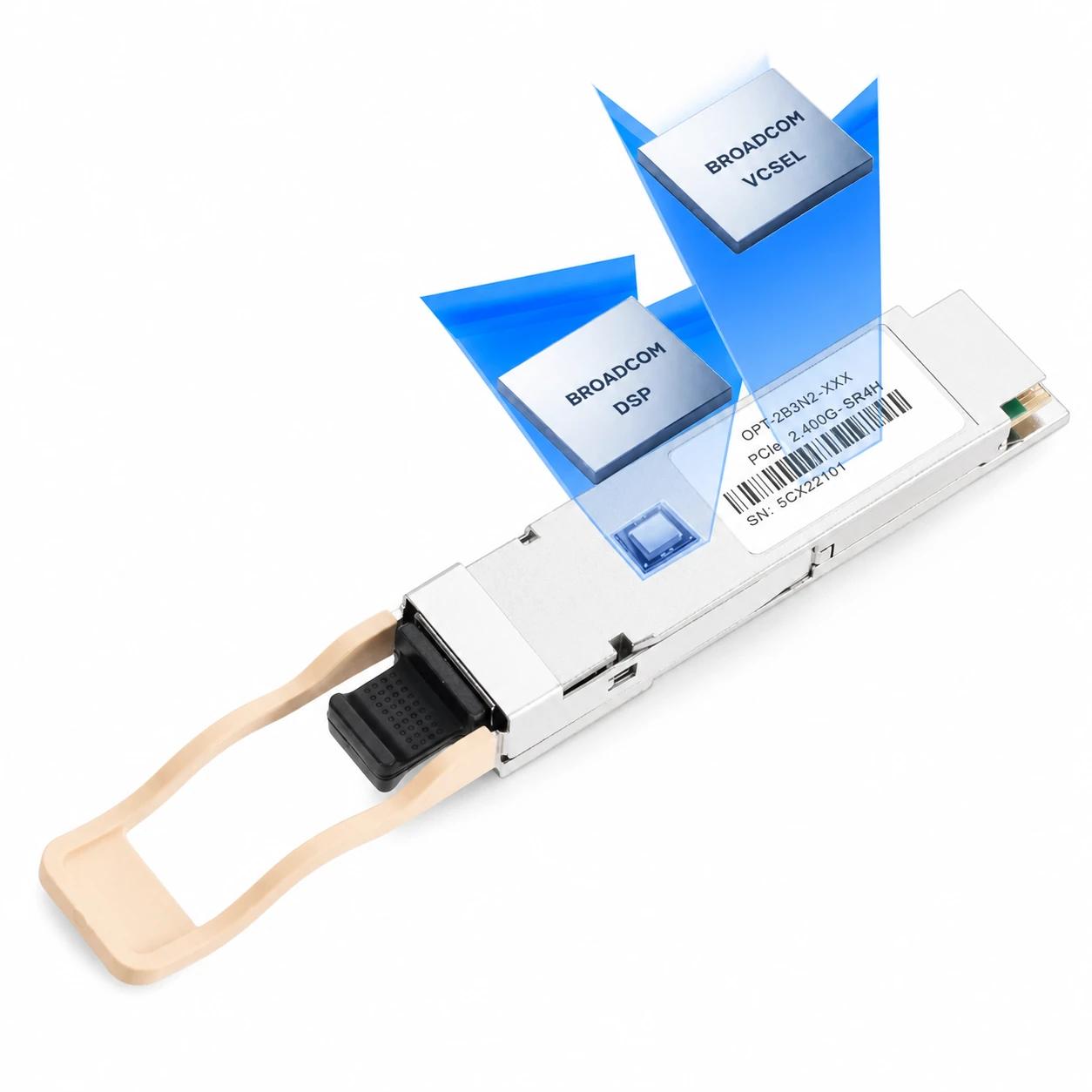 980-9I693-00NS00 Q112-400G-SR4H 400G QSFP112 SR4H
