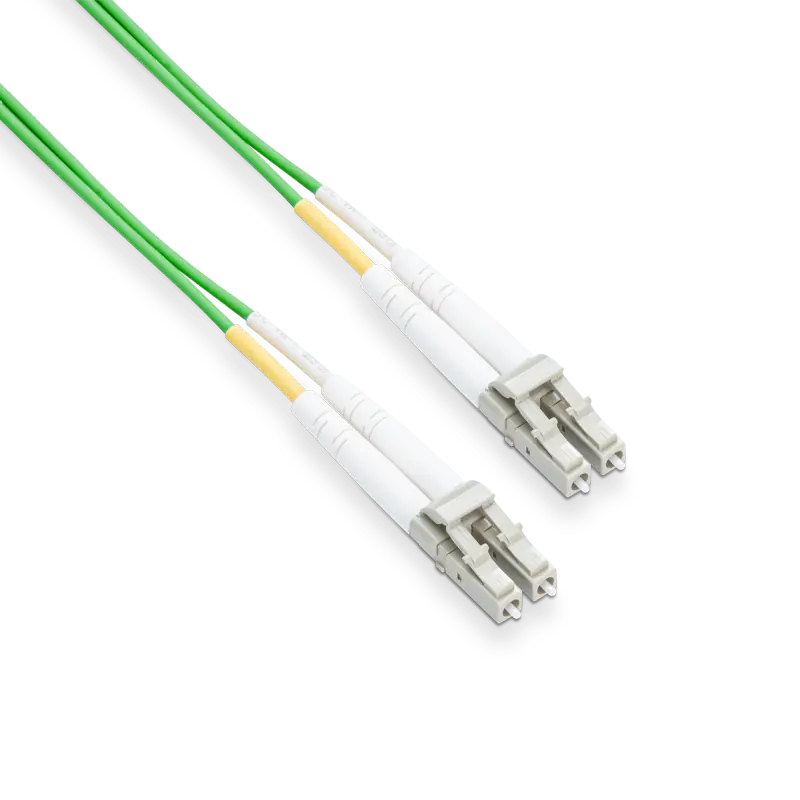 1m (3ft) OM5 LC UPC to LC UPC Duplex PVC (OFNR) 2.0mm Fiber Optic Patch Cable view 3