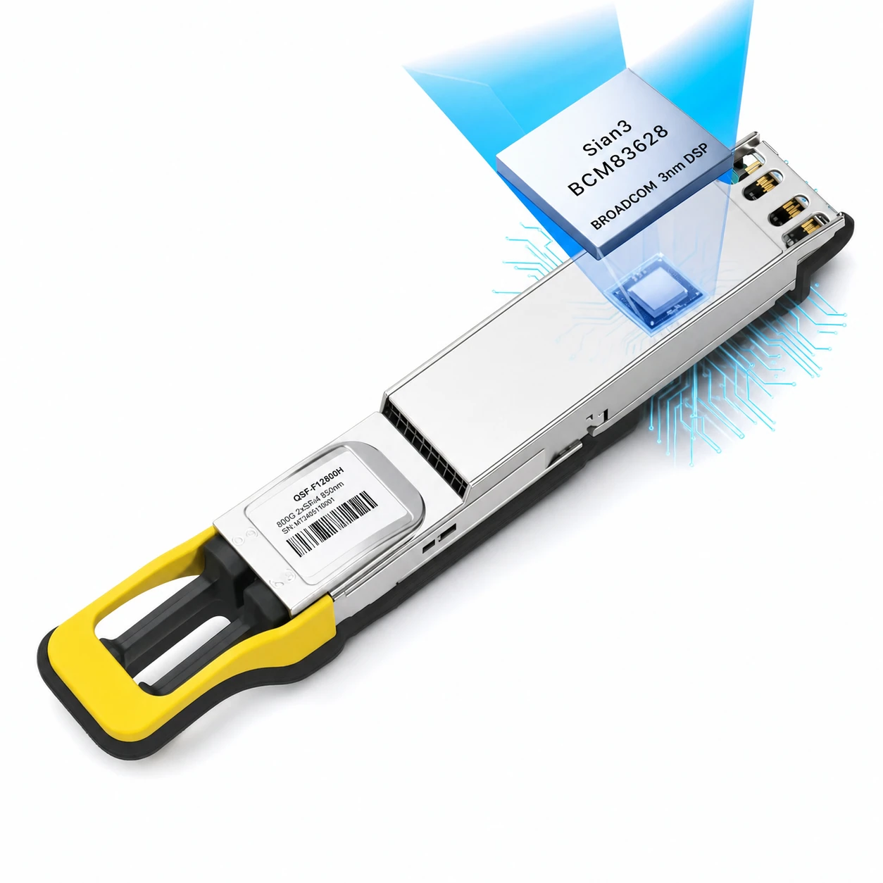980-9IAU1-00XM01 OSFP-1.6T-2xDR4 1.6T OSFP224