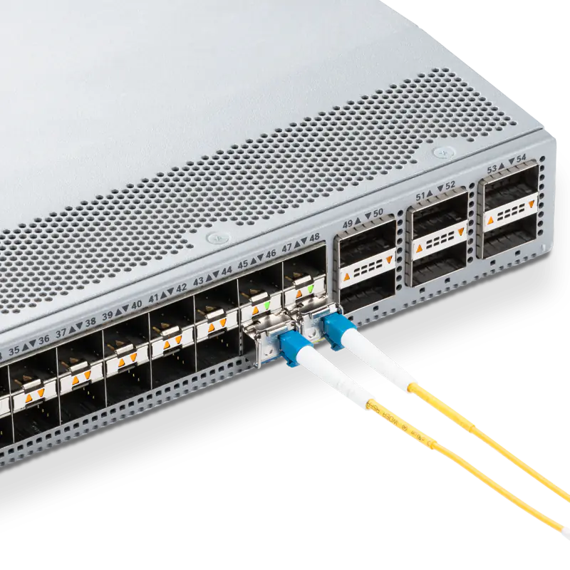 1000BASE-D120-54 SFP TX-1550nm/RX-1490nm 120km SMF Module for Cisco view 7