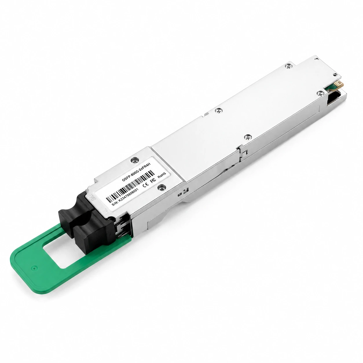 NVIDIA/Mellanox Coding Target MMS4X50-NM 800G OSFP 2xFR4 2km InfiniBand NDR Transceiver view 2