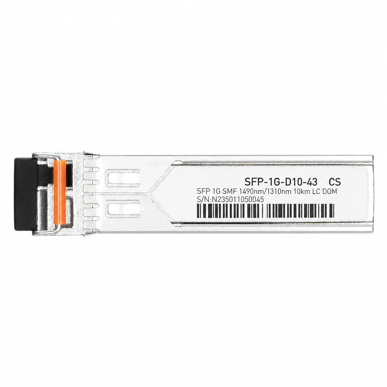 1GBASE-D10-43 SFP TX-1490nm/RX-1310nm 10km SMF Module for Cisco view 2