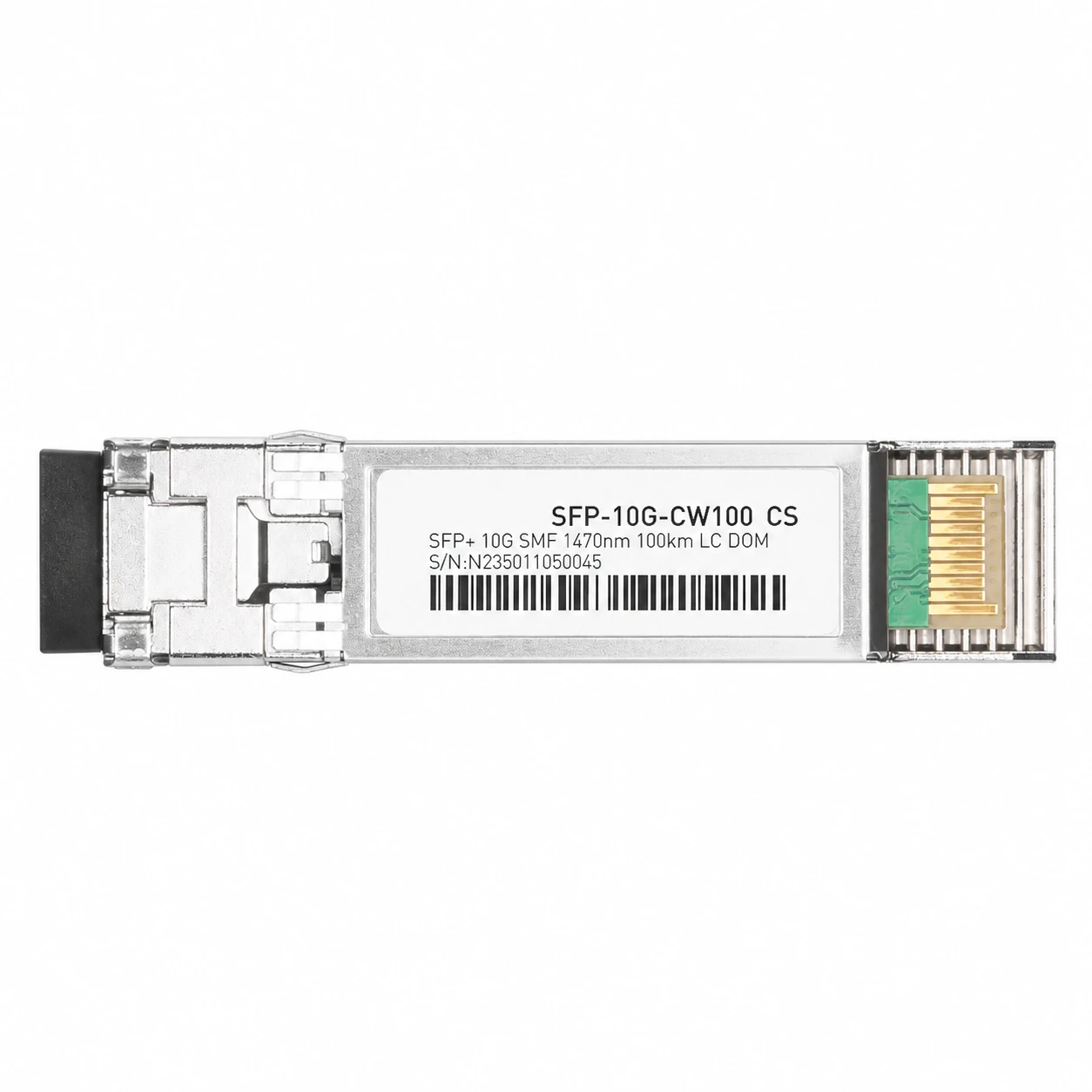 10GBASE-CW100 SFP+ 1470~1610nm 100km SMF Module for Generic view 2